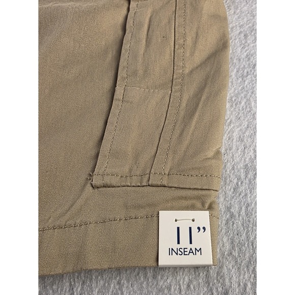 NWT Saddlebred Cargo Men's Shorts - Size: 32 - Tan Khakis Comfort CottonBlend - Picture 4 of 7